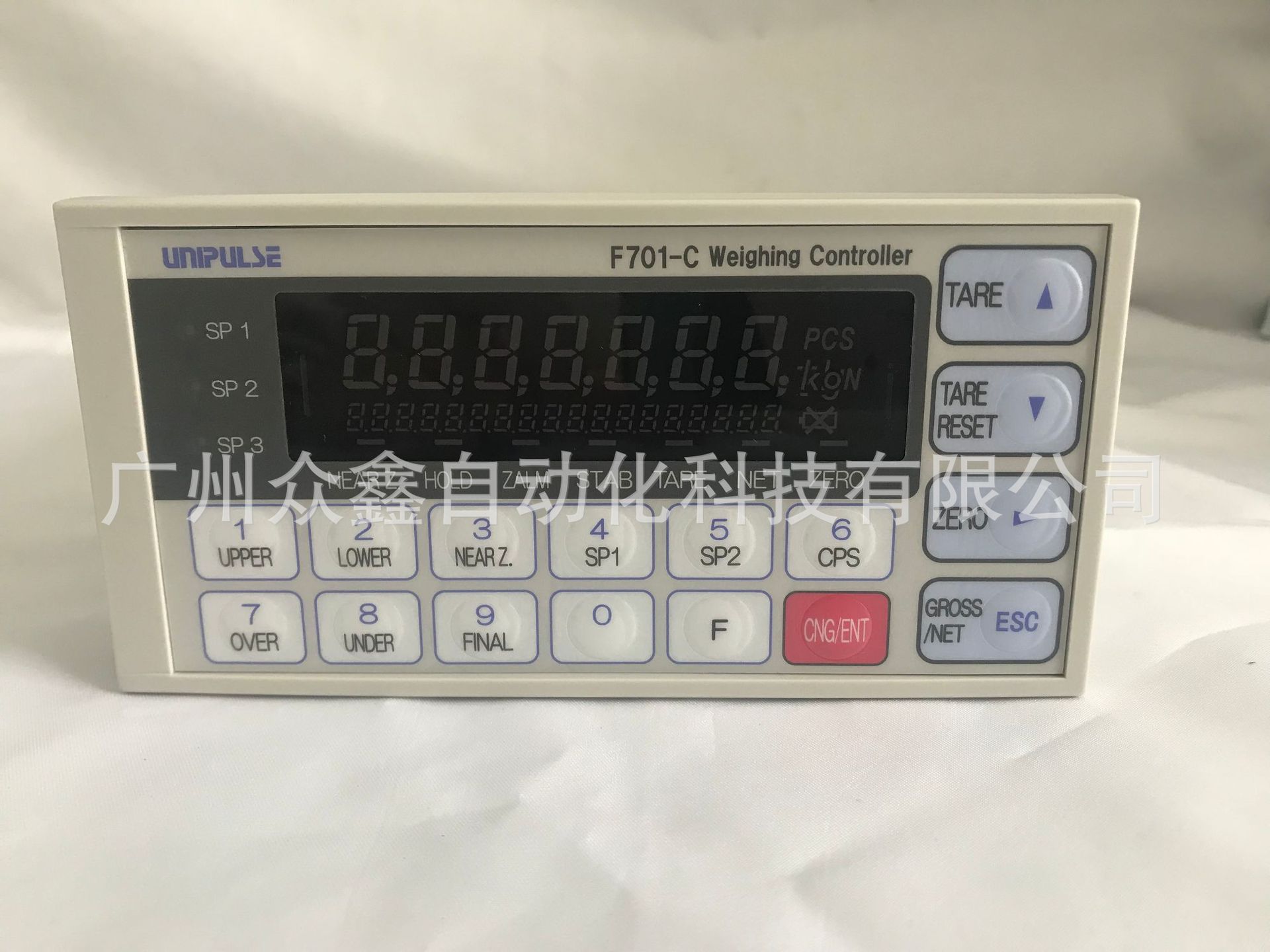 日本尤尼帕斯F701C称重控制器原装进口F701C，Unipulse称重仪表示例图5