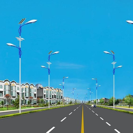 厂家批发 太阳能路灯 LED太阳能路灯 太阳能路灯 5米太阳能路灯图片