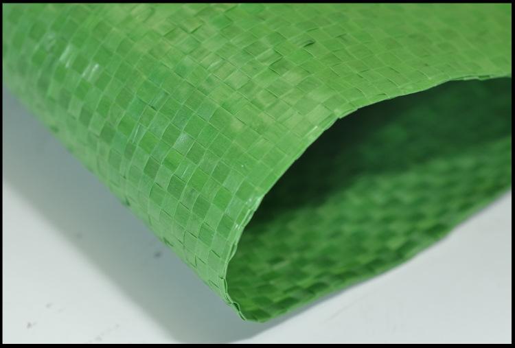 绿色全新带塑料薄膜蛇皮袋35宽加内胆防水小号编织袋特价胶水袋子示例图11