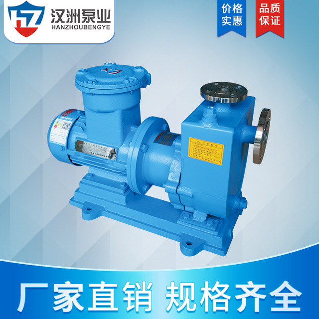 供应汉洲ZCQ100-80-160大流量自吸磁力泵 不锈钢自吸磁力泵图片