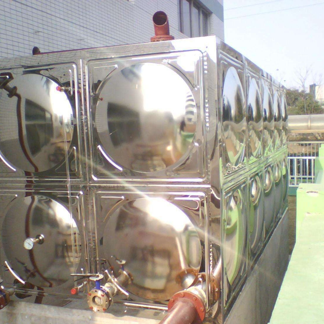 不锈钢组合水箱 青岛玻璃钢水箱厂商霈凯