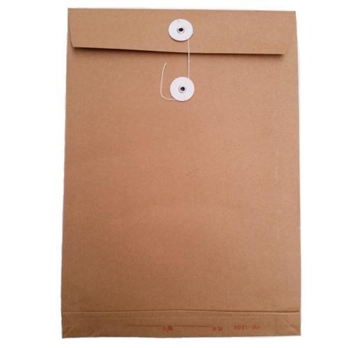 4CM木浆纸档案袋袋礼品袋牛皮纸档案袋办公收纳袋可定制定做 祥艺木浆纸档案袋