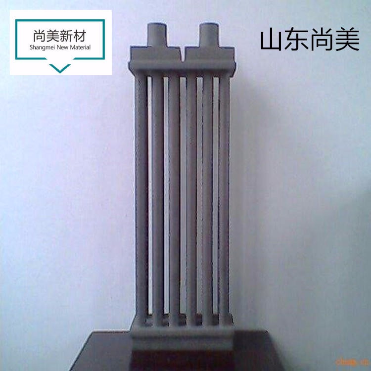 碳化硅圆管 辊道窑炉用交换器 定制圆管 山东尚美