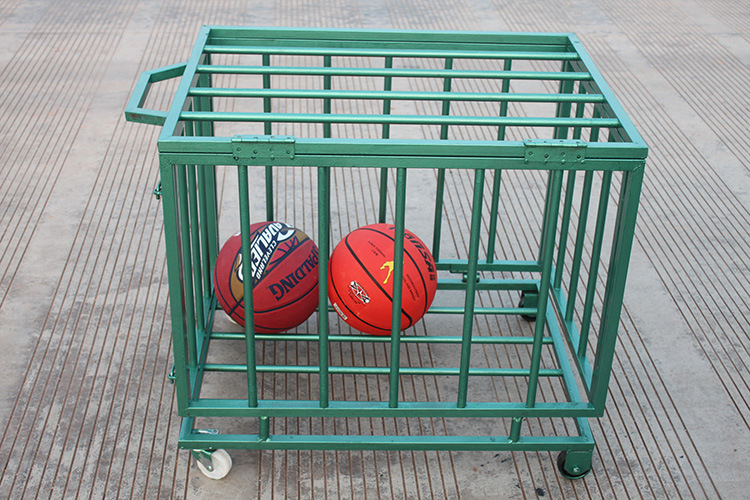 带轮子 移动折叠式球类推车/篮球排球足球推车大号 学校训练场馆示例图3