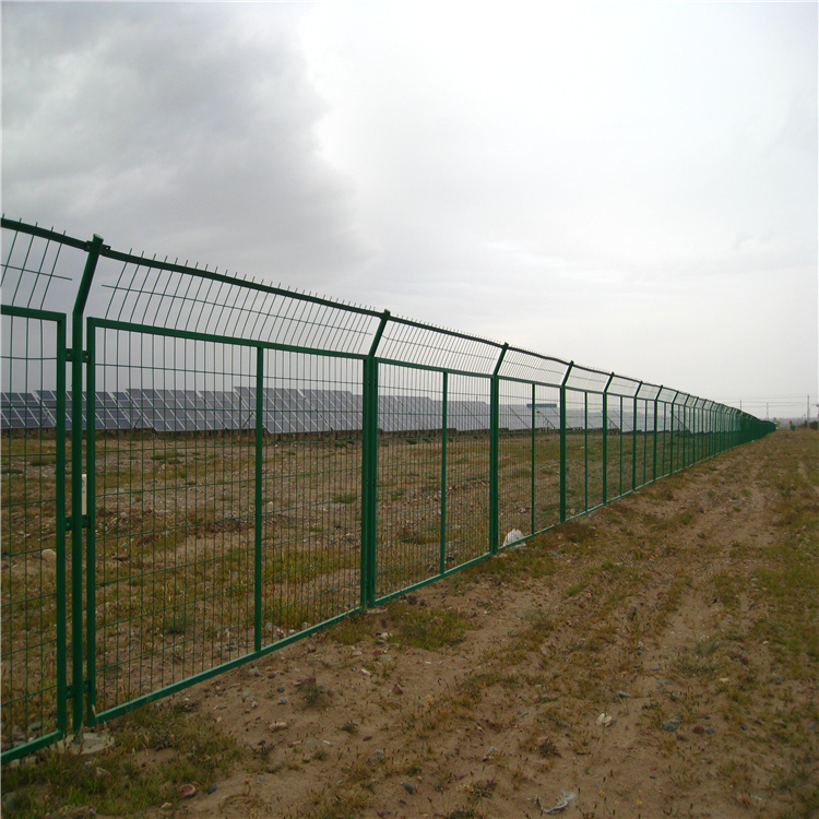 牢固喷塑围栏 PVC护栏网 简易护栏网 厂家现货 佳星