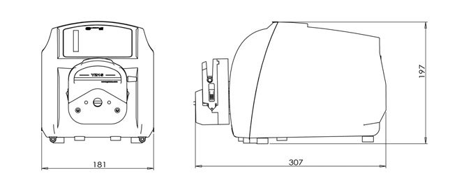 雷弗蠕动泵BT301L 工业蠕动泵 大流量蠕动泵示例图4