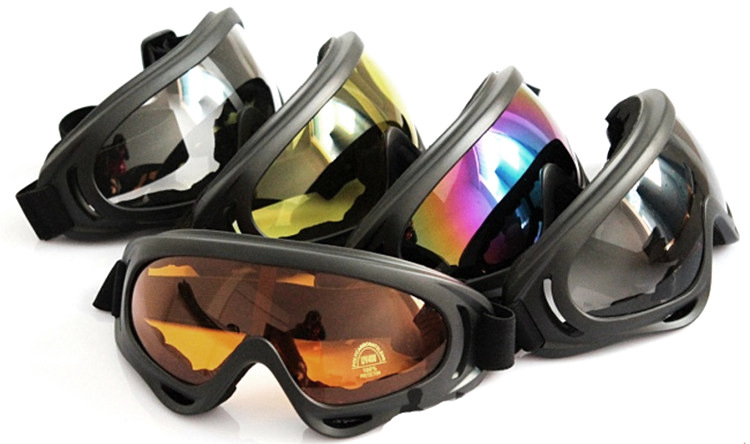 X400户外运动眼镜 摩托车防风沙骑行眼镜 野战防护 滑雪镜厂家示例图7
