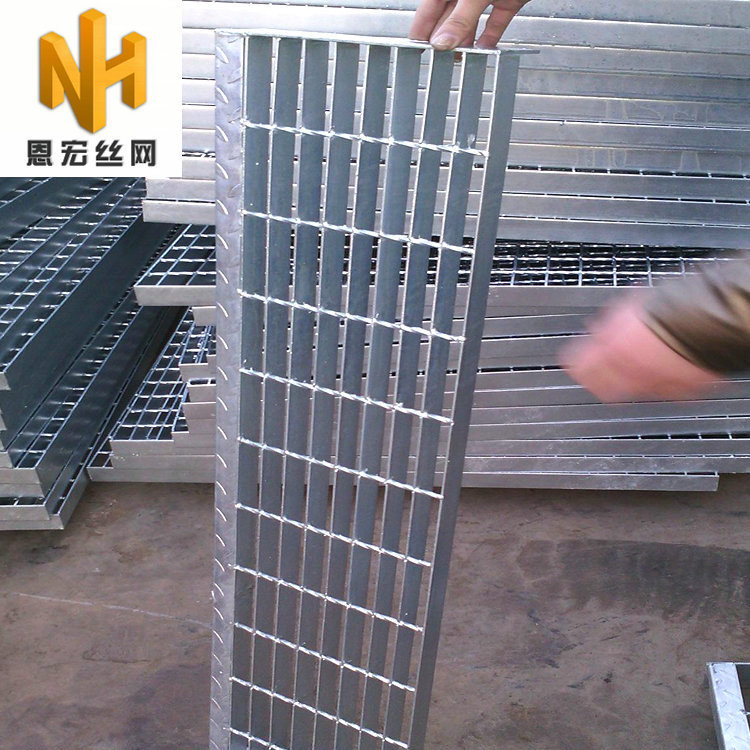 厂家直销热镀锌齿形钢格 不锈钢网格栅平台楼梯踏步板供应示例图19