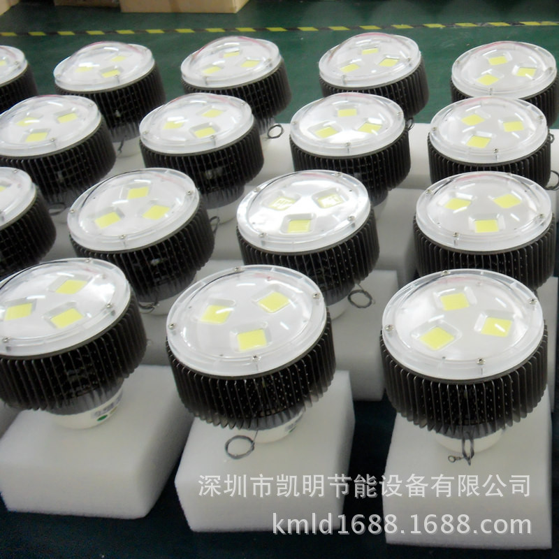 工厂智能声控100W灯泡光控感应120WLED大功率led球泡灯150W节能灯示例图9