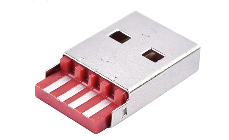 焊线式USB双面插公头-AM 2.0焊线式正反插公头示例图4