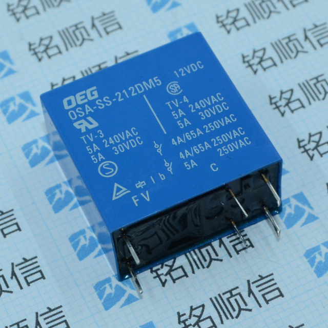 OSA-SS-212DM5功率继电器蓝色12VDC出售原装现货欢迎查询图片