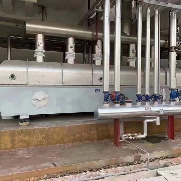 二手振动流化床干燥机 大量处理振动流化床 二手6m乘0.6米振动流化床干燥机 裕千 二手设备厂