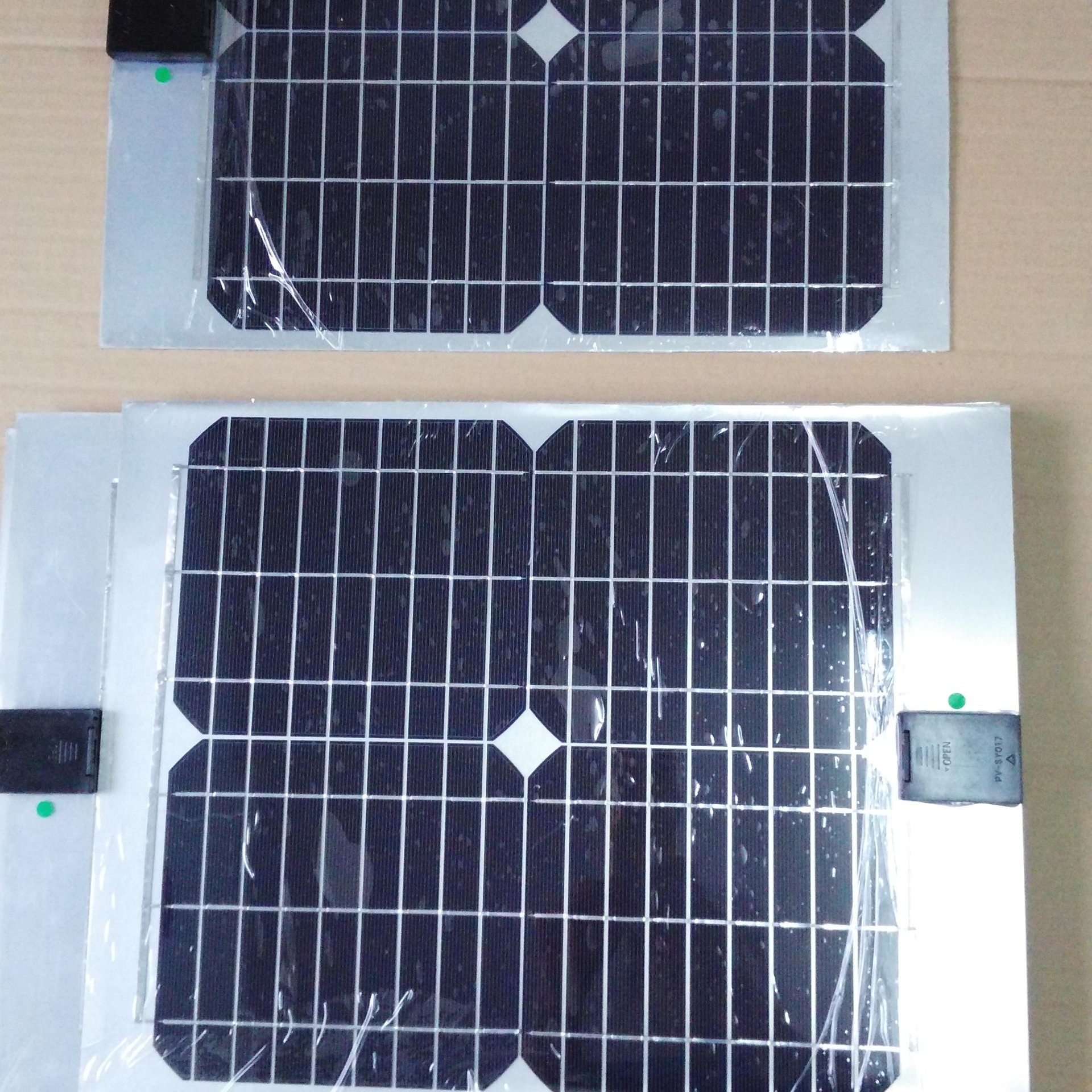 厂家直销太阳能电池板层压软性板 5W