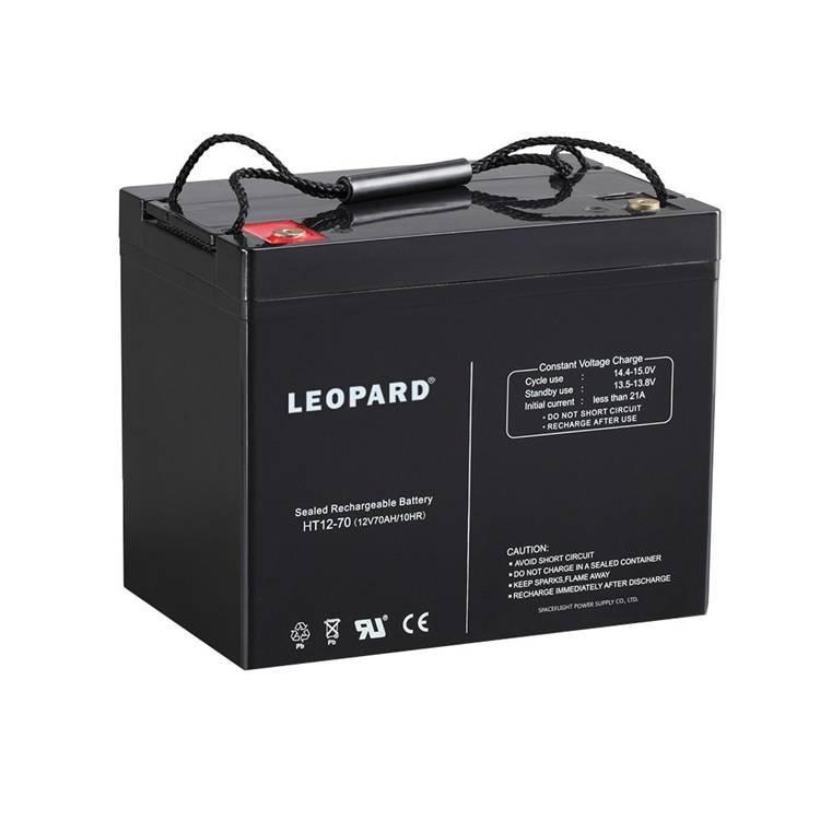 LEOPARD蓄电池HTS12-55美洲豹蓄电池12V55AH直流屏 UPS电源电池 机房配套图片