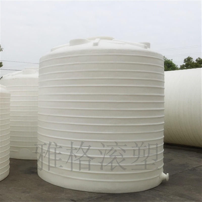 雅格品牌供应50吨水塔 50立方pe塑料大桶 耐酸碱加厚化工储罐图片