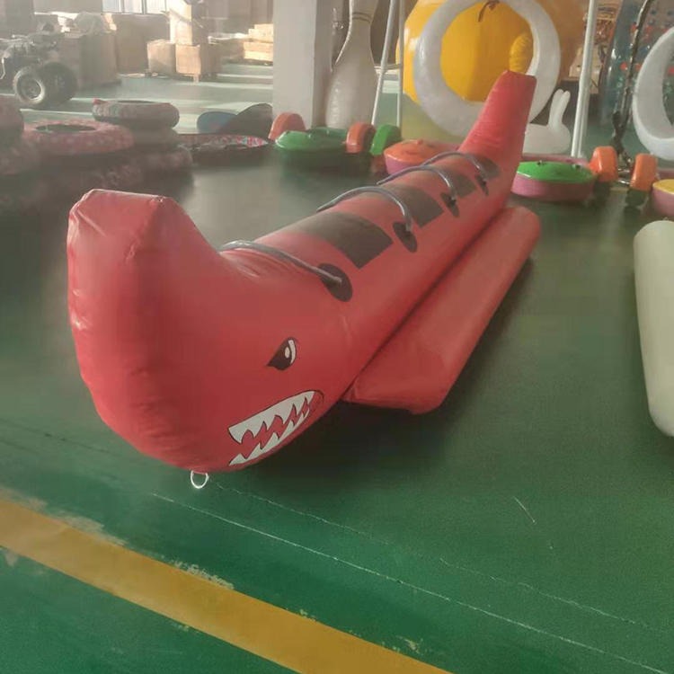 智创 ZC-1 充气水上儿童香蕉船 充气香蕉船 水上乐园泳池漂浮水上玩具