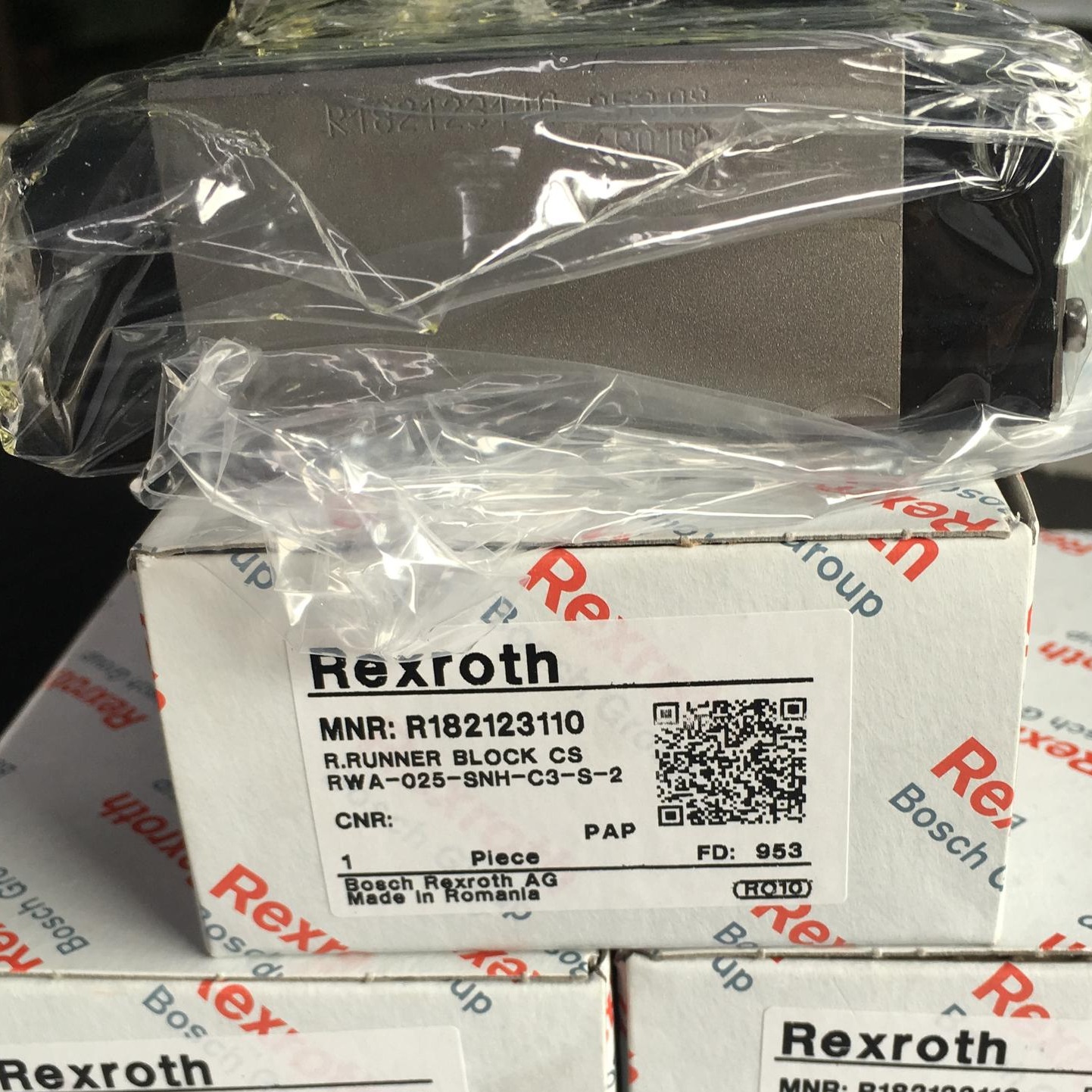 REXROTH/力士乐滑块导轨 Rexroth滑块重型导轨滚柱滑块 R18512232X现货销售