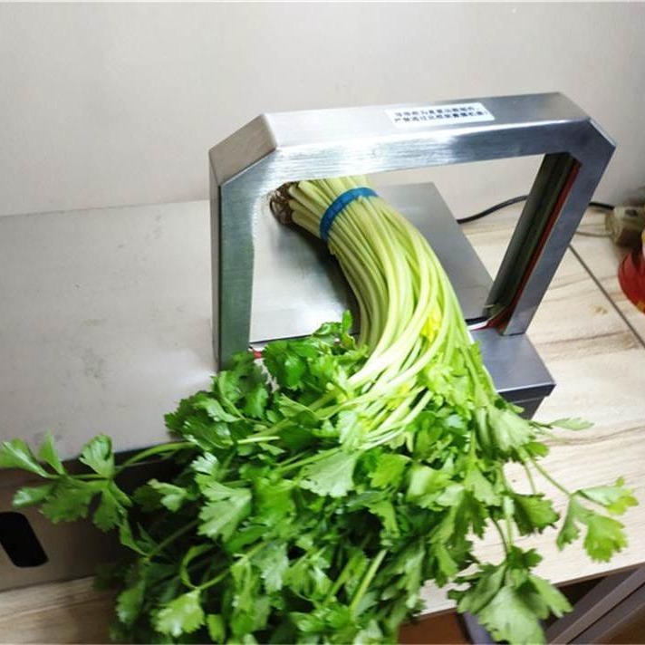 山东舜工 小型束带机 不锈钢生鲜蔬菜捆绑机 出售电动食品扎把机图片