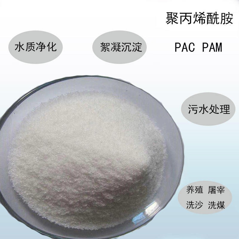 聚丙烯酰胺 洗沙 养殖 餐饮 污水废液 处理药剂   PAM