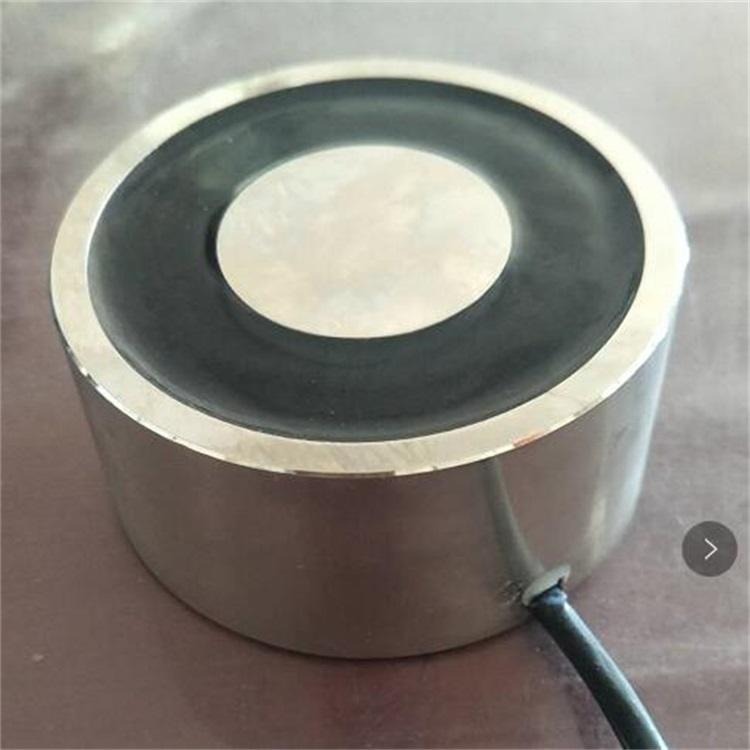 100电磁吸盘 吸盘式电磁铁 鑫运定做各种规格直流吸盘式电磁铁起重电磁铁图片