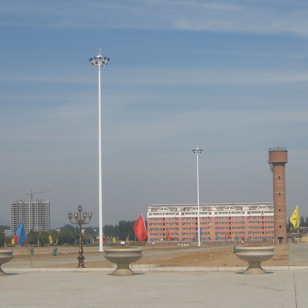 供应普瑞斯广场球场高杆灯 港口高杆灯路灯杆热镀锌灯杆6米路灯杆