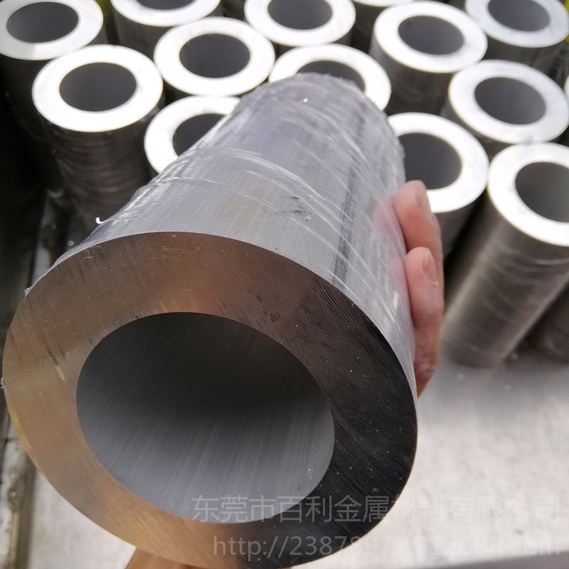 大直径6063T5铝管 6063T6大直径铝管 直径3-630mm 大口径薄壁铝管 大口径厚壁铝管 百利金属 厂家现货图片