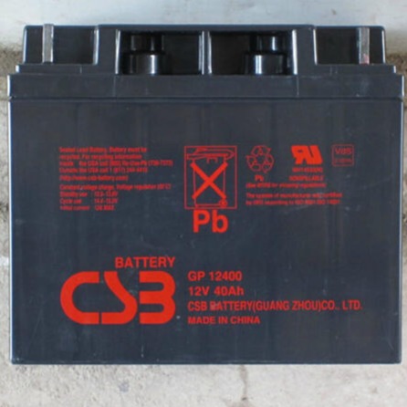 CSB蓄电池GP12400 希世比12V40AH ups电源电池 直流屏应急电源 eps电源电瓶 厂家报价