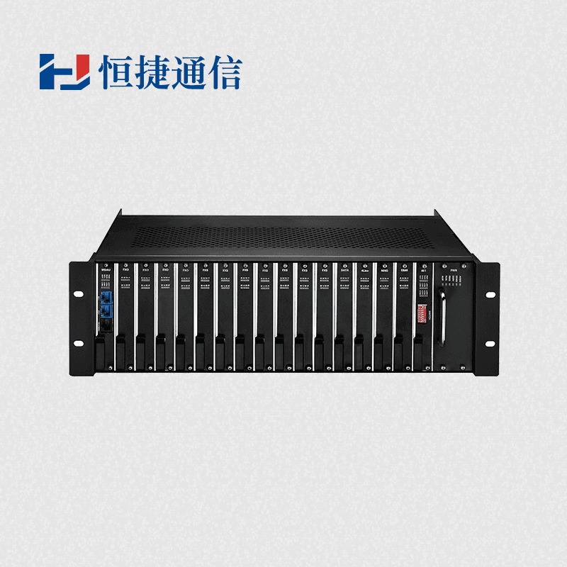 恒捷 120路电话光端机 PCM HJ-A2030综合复用设备 1路100M网络 支持双光口双电源 磁石 数据  E1图片