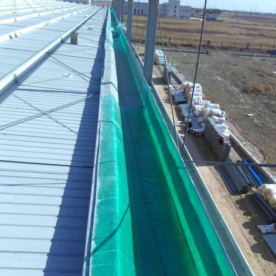 河北涌达公司生产研发玻璃钢集水槽制品 玻璃钢水沟 玻璃钢天沟 玻璃钢水槽