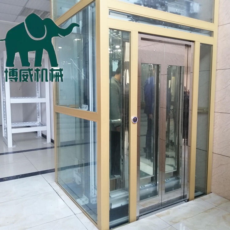 广安-博威JYDT复式别墅电梯 家用小型货梯 小型液压升降电梯 家用电梯