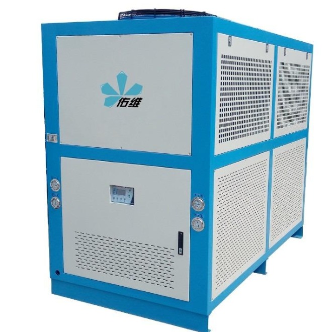 风冷式冷水机 佑维厂家直销20匹风冷式冷水机组 YW-A20D
