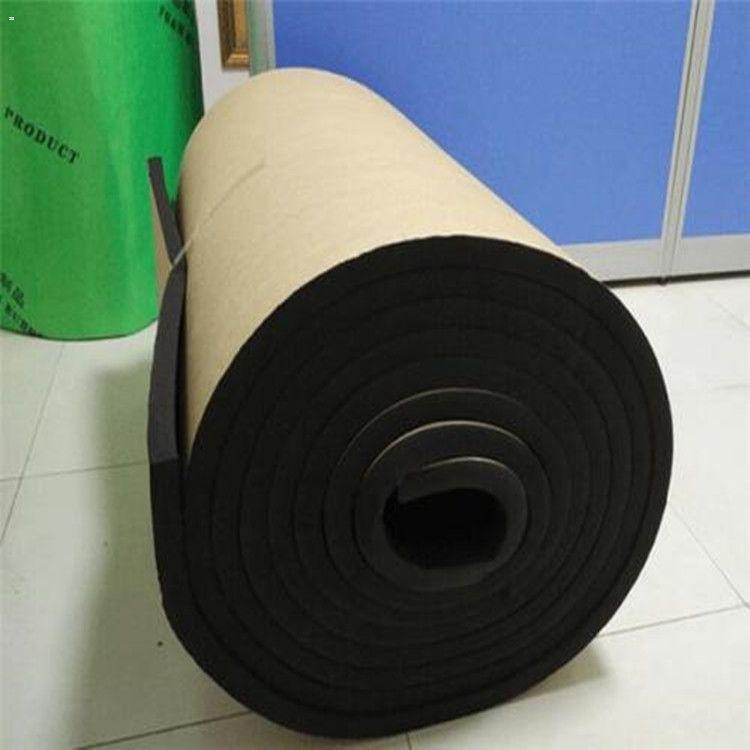 河北沧州b1级橡塑保温板生产厂家 复合橡塑板  中维 设备隔热 欢迎选购