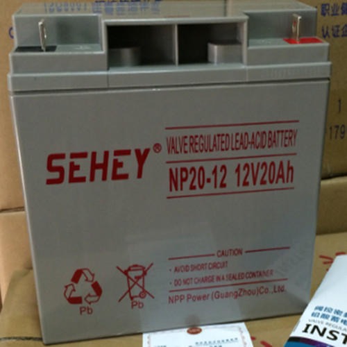 SEHEY西力蓄电池SH20-12/12V20AH不间断电源UPS/EPS蓄电池图片