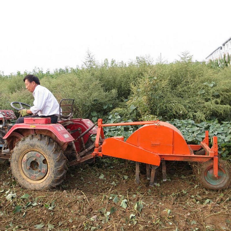 拖拉机悬挂带的红薯杀秧机  土豆地瓜萝卜杀秧机  厂家供应土豆碎秧机