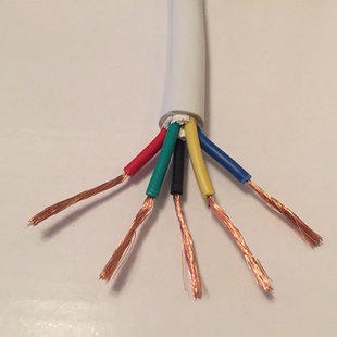 安东电缆 国标RVVP屏蔽2/3/4芯0.75/1.0/1.5/2.5/4/6平方 控制电缆RVV信号线