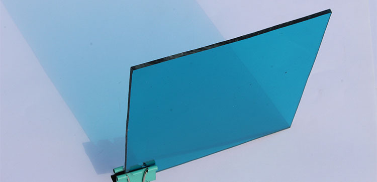 批发固邦透明湖蓝色PC耐力板拜耳全新原料聚碳酸酯蓝色阳光耐力板示例图6