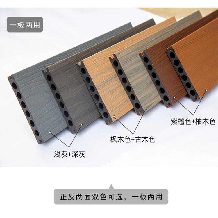 安徽芜湖宣城共挤木塑地板厂家户外塑木材料
