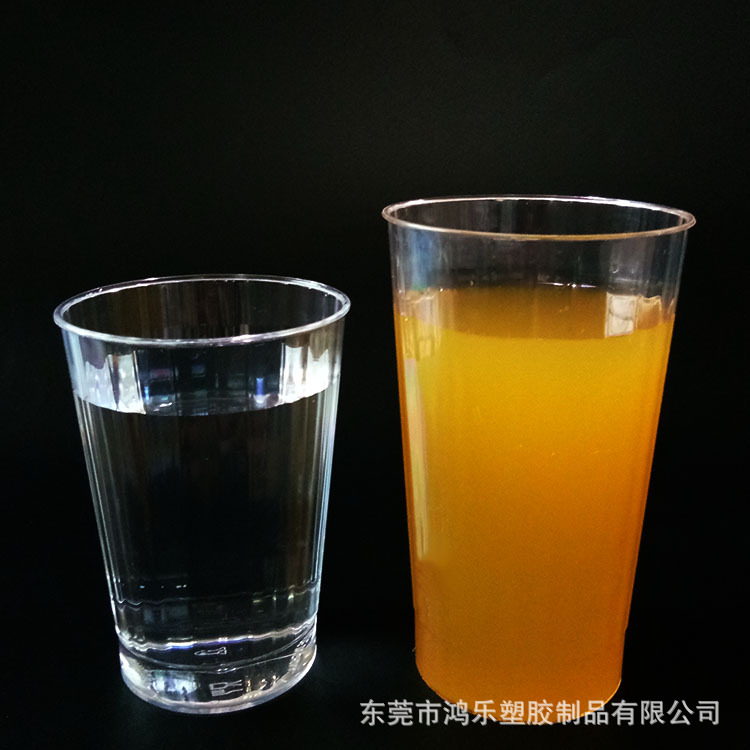 东莞一次性塑料杯240ml一次性手柄咖啡杯厂家定制直销PS塑胶杯示例图13