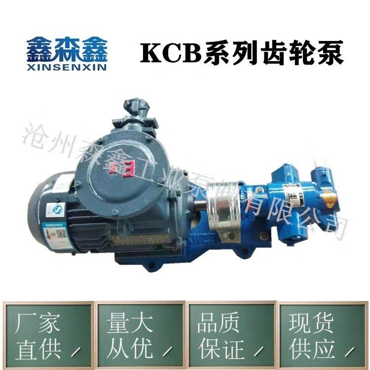 厂家供应齿轮泵批发 森鑫微型齿轮油泵 防水材料泵 KCB-18.3 33.3 55 83.3 型号齐全 化工泵