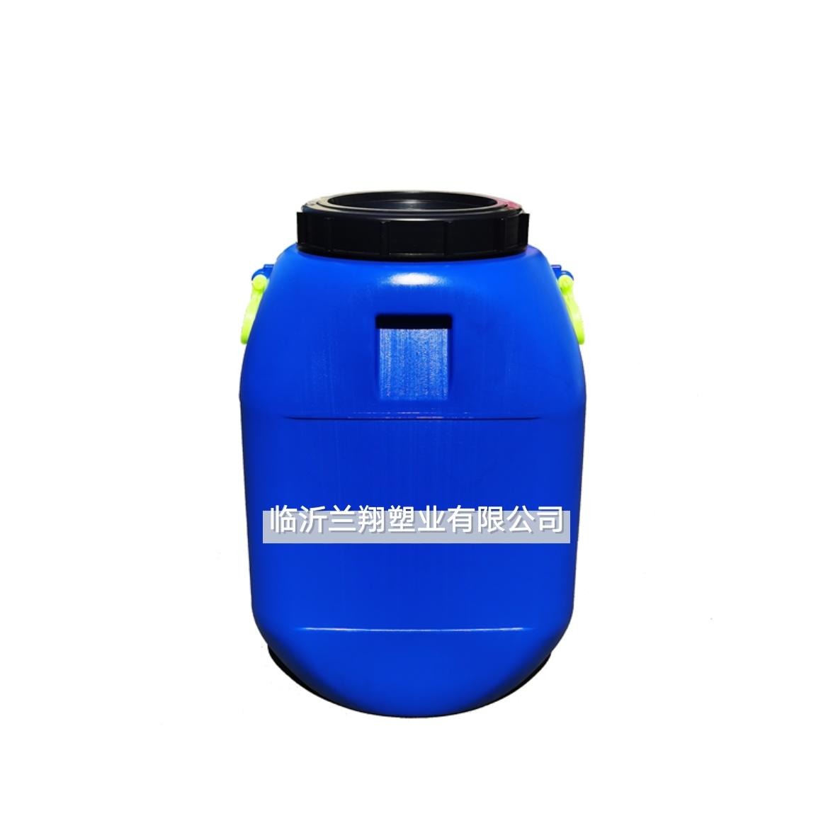 50公斤塑料桶 山东50公斤塑料桶 兰翔50公斤蓝色塑料桶
