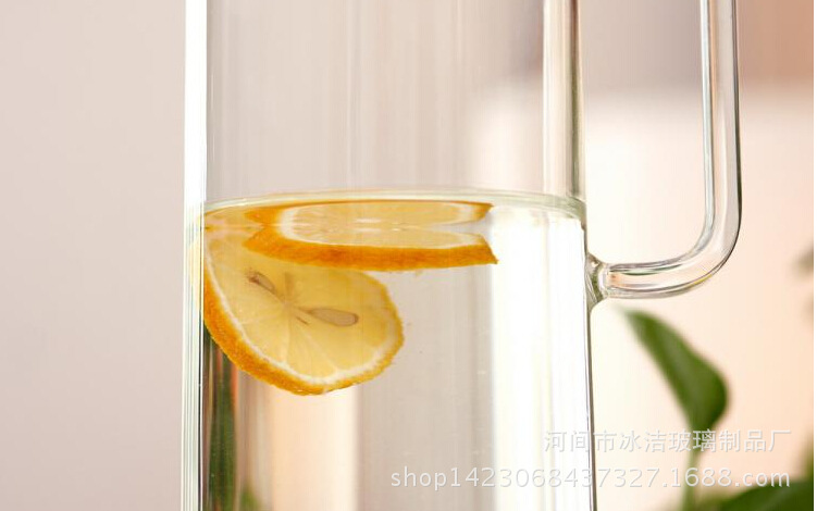 正品夏日果汁杯 冷水壶大容量耐高温玻璃茶壶加厚品质凉水杯示例图15