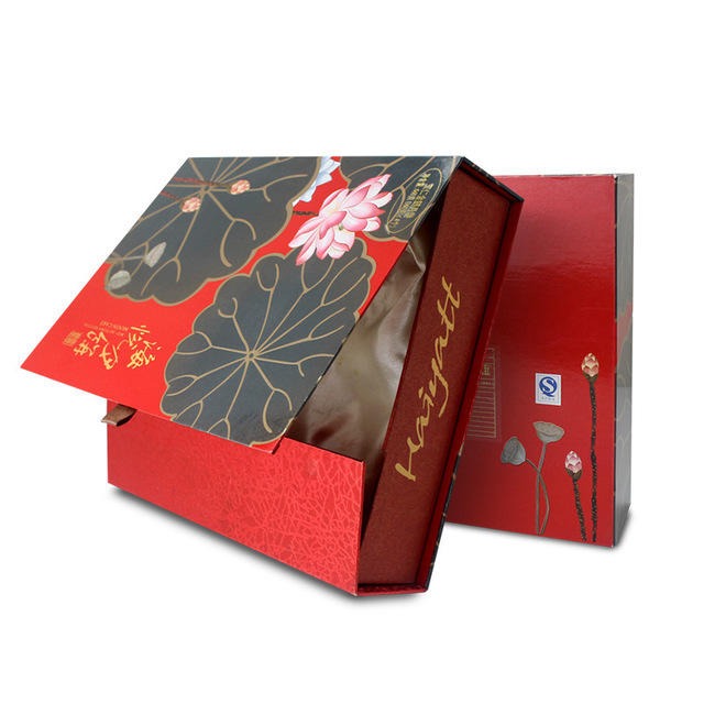 厂家定制包装纸盒 通用西洋参礼品盒 保健食品翻盖包装纸盒可印logo