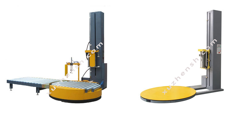 厂家直销全自动在线式缠绕机 适用于纸卷栈板包装 自动拉伸膜缠绕示例图10