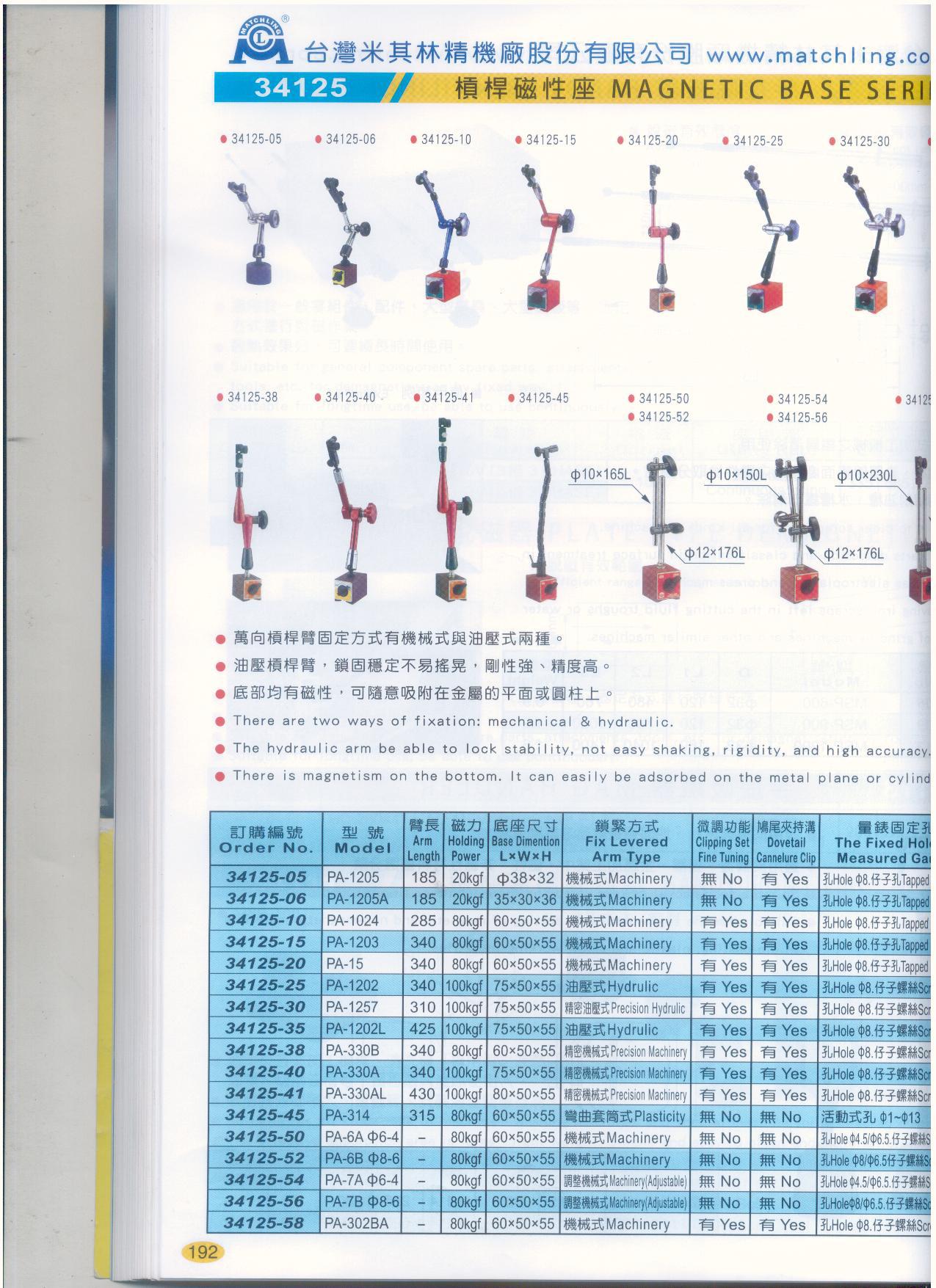 米其林精机厂家代理批发磁力表座 杠杆磁性座 质保一年 价格优惠示例图1