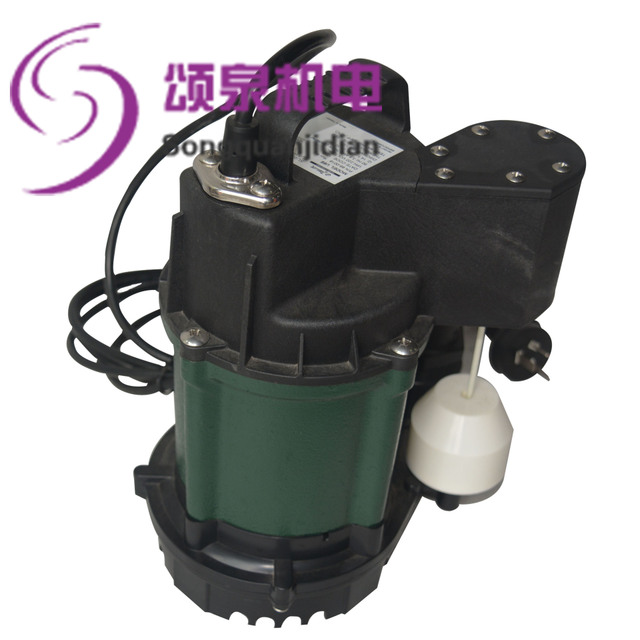 潜水型污物泵美国卓勒U222排水泵 废水排放垂直浮球控制