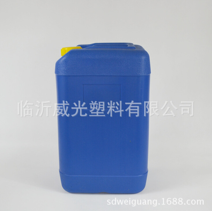 30公斤蓝色化工包装桶  HDPE方形化工包装桶示例图5