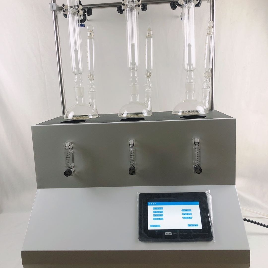 湖北二氧化硫检测仪GY-RYHL-6 四工位食品中二氧化硫蒸馏仪
