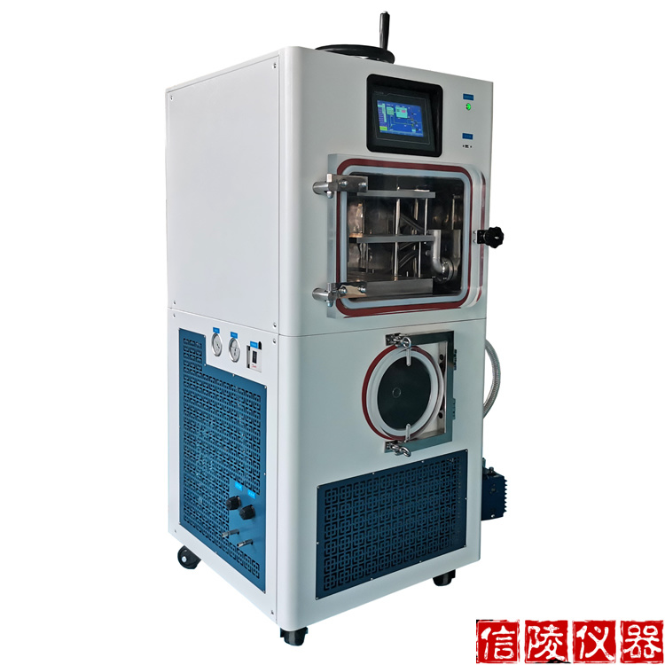 化妆品真空冷冻干燥机LGJ-20F 0.2平方压盖真空冷冻干燥机示例图1