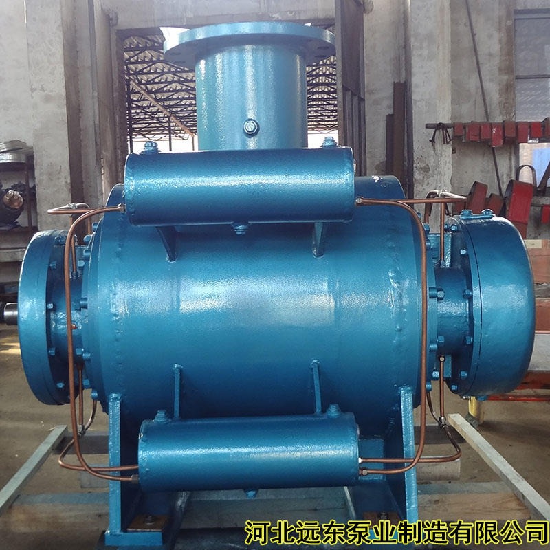 河北远东泵业生产丁苯胶乳输送泵W5Kse-40-M1-W75,配15kw,4级电机，动物油牛奶输出双螺杆泵图片