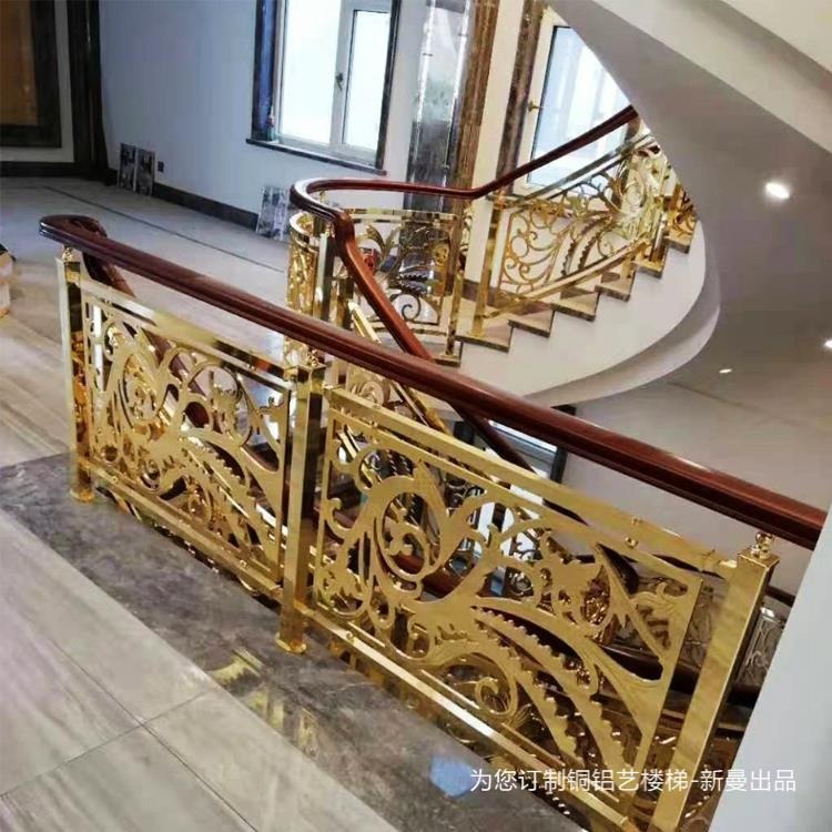 蚌埠花花草草绿色心情设计师教你打造清爽的铜艺楼梯扶手